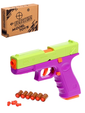 {{photo.Alt || photo.Description || 'УЦЕНКА Пистолет детский «Глок», стреляет мягкими пулями, вылетают гильзы, автоматическая перезарядка'}}