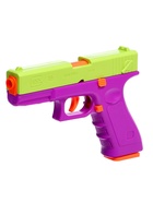 УЦЕНКА Пистолет детский «Глок», стреляет мягкими пулями, вылетают гильзы, автоматическая перезарядка - Фото 2