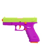 УЦЕНКА Пистолет детский «Глок», стреляет мягкими пулями, вылетают гильзы, автоматическая перезарядка - Фото 3