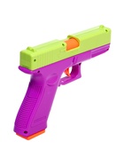 УЦЕНКА Пистолет детский «Глок», стреляет мягкими пулями, вылетают гильзы, автоматическая перезарядка - Фото 5