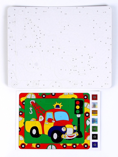 УЦЕНКА Набор креативного творчества «Аппликация цветной фольгой», серия «FOIL ART» Машинка