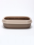 Лоток для кошек «Фур-Мур», 48×35.5 см, с сеткой и бортом, покрытие софт-тач, цвет капучино - Фото 4