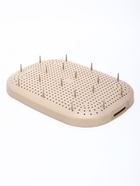 Лоток для кошек «Фур-Мур», 48×35.5 см, с сеткой и бортом, покрытие софт-тач, цвет капучино - Фото 7