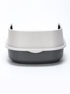 Лоток для кошек «Фур-Мур», 48×35.5 см, с высоким бортом, с совком, покрытие софт-тач, смоки - Фото 6