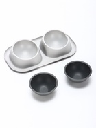 Миска для животных Дубль Мини  0,2 л , Soft-touch, смоки 10878379 - фото 14515021