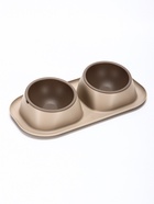 Миска для животных «Дубль Макс», 450 мл, с миской для медленного кормления, 300 мл, покрытие Soft-touch - Фото 3