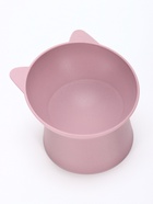 Миска для животных «КИСА», 200 мл, покрытие софт-тач, пластик, лавандовая - Фото 2