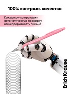 Ручка гелевая ErichKrause. R-301 Gel Stick Pastel, чёрный стержень, узел 0.5 мм - Фото 4