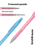 Ручка гелевая ErichKrause. R-301 Gel Stick Pastel, чёрный стержень, узел 0.5 мм 10879208