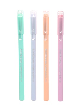 Ручка гелевая ErichKrause G-Reed Stick Pastel Bloom, 0.38мм, синяя 10879211