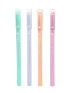 Ручка гелевая ErichKrause G-Reed Stick Pastel Bloom, 0.38мм, черная 10879212