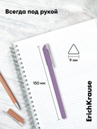 Ручка гелевая ErichKrause. G-Reed Stick Pastel Bloom, чёрный стержень, узел 0.38 мм 10879212