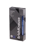 Ручка гелевая ErichKrause Crystal Stick Classic, 0.5 мм, премиум, синяя 10879213 - фото 4696140