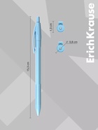 Ручка шариковая автоматическая, ErichKrause R-301 Matic Pastel, 0.7 мм, синяя  (артикул 10879216)  большой выбор товаров оптом и в розницу по низким ценам с доставкой