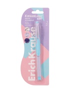Ручка шариковая ErichKrause ErgoLine Stick&Grip Pastel, 0.5мм, первоклассника, блистер, синяя 108792 10879221 - фото 4696168