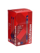 Ручка шариковая ErichKrause ULTRA-30 Gold Stick&Grip Classic, 0.7 мм, резиновый держатель, ультра, синяя 10879222 - фото 4696172