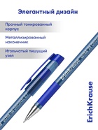 Ручка шариковая ErichKrause ULTRA-30 Gold Stick&Grip Classic, 0.7 мм, резиновый держатель, ультра, синяя 10879222 - фото 5424331