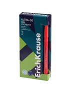Ручка шариковая ErichKrause ULTRA-30 Stick&Grip Reef, 0.7 мм, тонированная, синяя 10879223 - фото 4696176