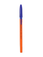 Ручка шариковая ErichKrause Slender Stick Orange, Super Glide, 0.7мм, синяя 10879225 - фото 14551250