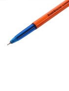 Ручка шариковая ErichKrause Slender Stick Orange, Super Glide, 0.7 мм, синяя 10879225 - фото 4696183