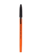 Ручка шариковая ErichKrause Slender Stick Orange, Super Glide, 0.7мм, черная 10879226 - фото 14551254