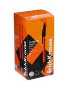 Ручка шариковая ErichKrause Slender Stick Orange, Super Glide, 0.7 мм, чёрная 10879226 - фото 4696188