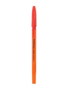 Ручка шариковая ErichKrause Slender Stick Orange, Super Glide, 0.7мм, красная 10879227 - фото 14551258