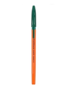 Ручка шариковая ErichKrause Slender Stick Orange, Super Glide, 0.7мм, зеленая 10879228 - фото 14551262