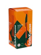 Ручка шариковая ErichKrause Slender Stick Orange, Super Glide, 0.7 мм, зелёная 10879228 - фото 4696196