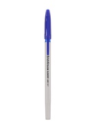 Ручка шариковая ErichKrause Slender Stick Grey, Super Glide, 0.7мм, синяя 10879229 - фото 14551266