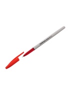 Ручка шариковая ErichKrause Slender Stick Grey, Super Glide, 0.7 мм, красная 10879232 - фото 4696206