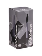 Ручка шариковая ErichKrause Slender Stick Grey, Super Glide, 0.7 мм, чёрная 10879233 - фото 4696212