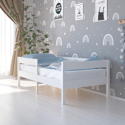 Кровать детская Scandi «Сканди» 140x70 см, белый