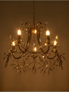 Люстра BayerLux «Севилья», 5хЕ14, 40 Вт, золото, 64×64×118 см - Фото 4