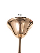 Люстра BayerLux «Севилья», 5хЕ14, 40 Вт, золото, 64×64×118 см - фото 38108724