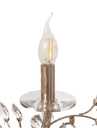 Люстра BayerLux «Севилья», 5хЕ14, 40 Вт, золото, 64×64×118 см - Фото 6