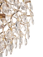 Люстра BayerLux «Жаклин», 8хЕ14, 40 Вт, золото, 53×53×120 см - фото 38108738