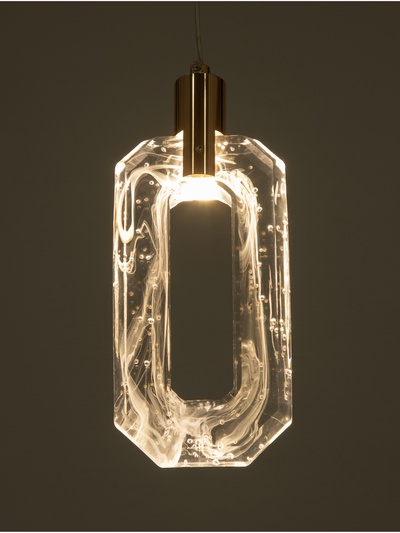 Светильник BayerLux «Орнео», LED, 5 Вт, 3000К, золото, 9×3×24-174 см