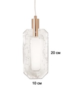 Светильник BayerLux «Орнео», LED, 5 Вт, 3000К, золото, 9×3×24-174 см 10419866 Светильник BayerLux «Орнео», LED, 5 Вт, 3000К, золото, 9×3×24-174 см 10419866