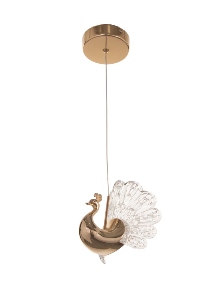 Светильник BayerLux «Лебедь», LED, 5 Вт, 3000К, золото, 16.5×12×15-165 см - Фото 1