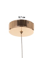 Светильник BayerLux «Малси», LED, 5 Вт, 3000К, золото, 6.5×6.5×28-178 см - Фото 5