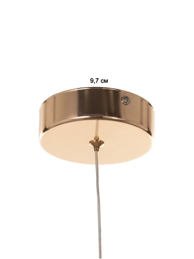 Светильник BayerLux «Руми», LED, 5 Вт, 3000К, чёрно-золотой, 4.2×4.2×40-190 см