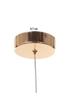 Светильник BayerLux «Нелла», LED, 5 Вт, 3000К, золото, 5.7×5.7×30-180 см - фото 38108838