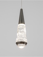 Светильник BayerLux «Сандрес», LED, 5 Вт, 4000К, чёрный хром, 7×7×26-176 см - фото 38108854