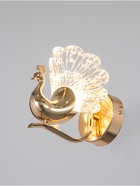 Бра «Лебедь» LED 5 Вт 3000К золото 20×17×19.5 см - фото 5022796