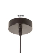 Светильник «Николас» 1×15 Вт Е27 27×27×29.5(+150)см - фото 43804275