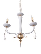 Люстра BayerLux «Бешо», 3×40 Вт, Е14, белый, 50×50×45(+50) см - фото 38108880