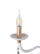 Люстра BayerLux «Бешо», 3×40 Вт, Е14, белый, 50×50×45(+50) см - фото 38108884