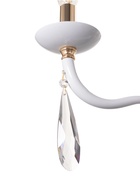 Люстра BayerLux «Бешо», 3×40 Вт, Е14, белый, 50×50×45(+50) см - фото 38108885