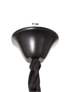 Люстра BayerLux «Лиза», 3×40, Е14, чёрный, 50×50×49(+50) см - фото 38108910